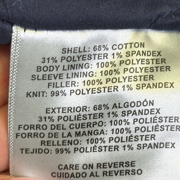 NWOT Levi's Blue Denim Jacket with Stand-Up Collar - Picture 9 of 10